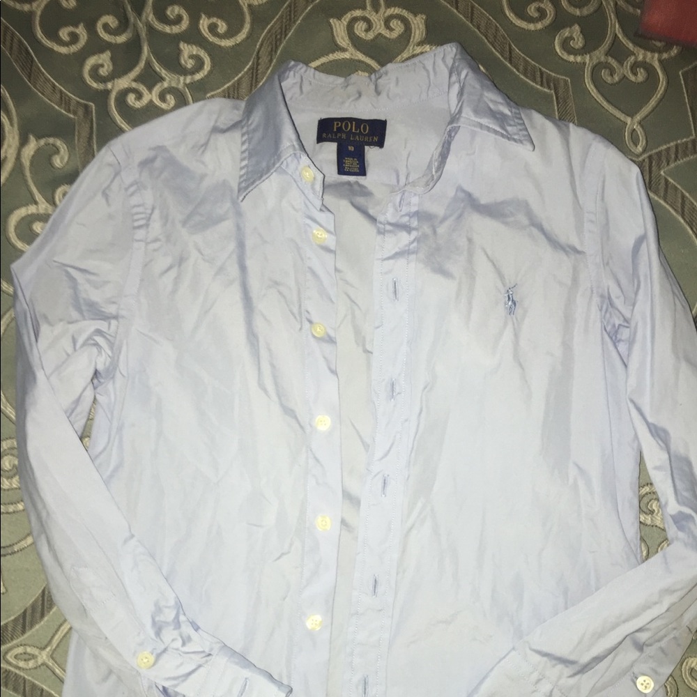 Boys button down shirt